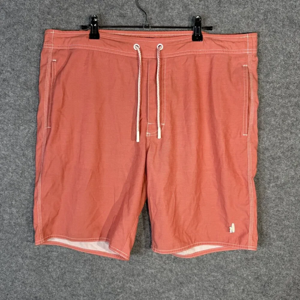 johnnie-O Mens Board Shorts‎ Red Color Size M